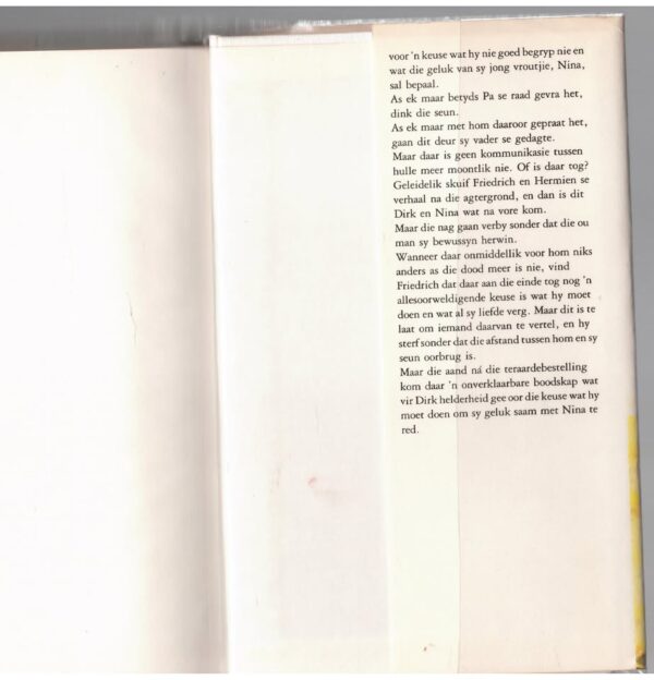 Portret Van ‘n Keuse — P. G. Hendriks secondhand book