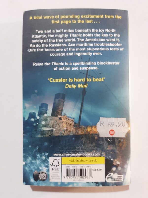 Raise The Titanic – Clive Cussler secondhand book