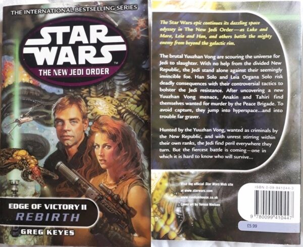 NJO#8: Edge of Victory II: Rebirth – Greg Keyes (Star Wars) secondhand book