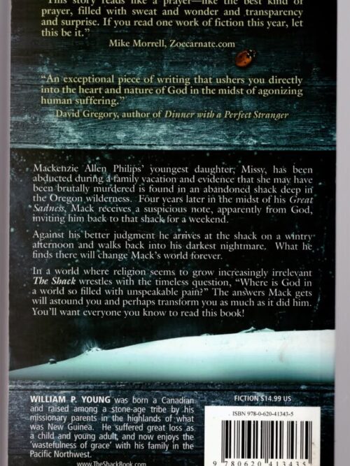 The Shack — William P. Young secondhand book