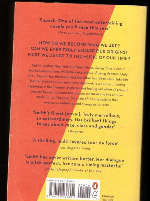 Swing Time – Zadie Smith secondhand book