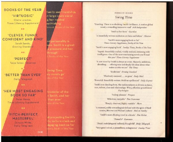 Swing Time - Zadie Smith