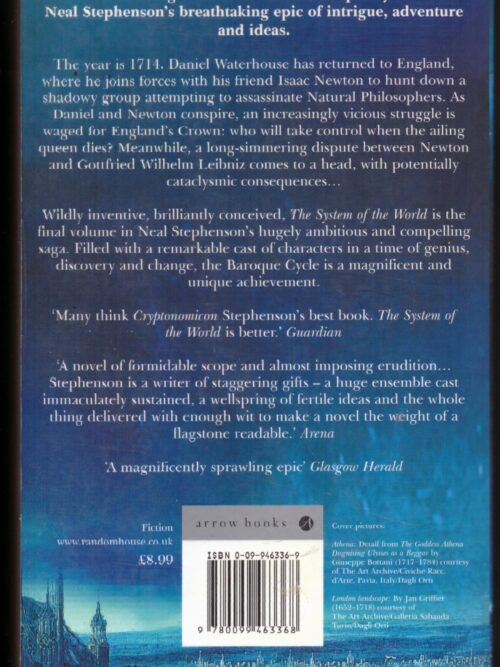 The System Of The World – Neal Stephenson secondhand book