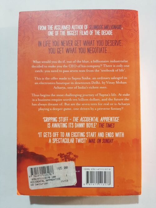 The Accidental Apprentice – Vikas Swarup secondhand book