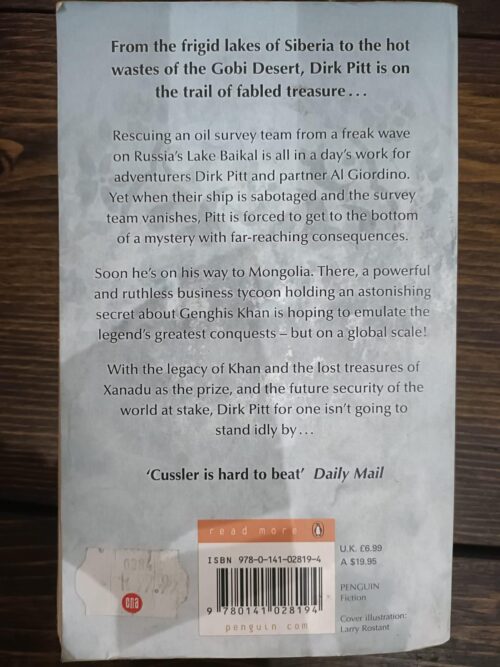 Treasure Of Khan – Clive Cussler, Dirk Cussler secondhand book