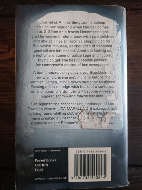 The Bomber – Liza Marklund secondhand book