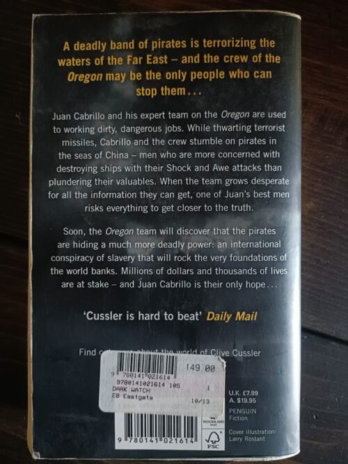 Dark Watch – Clive Cussler secondhand book