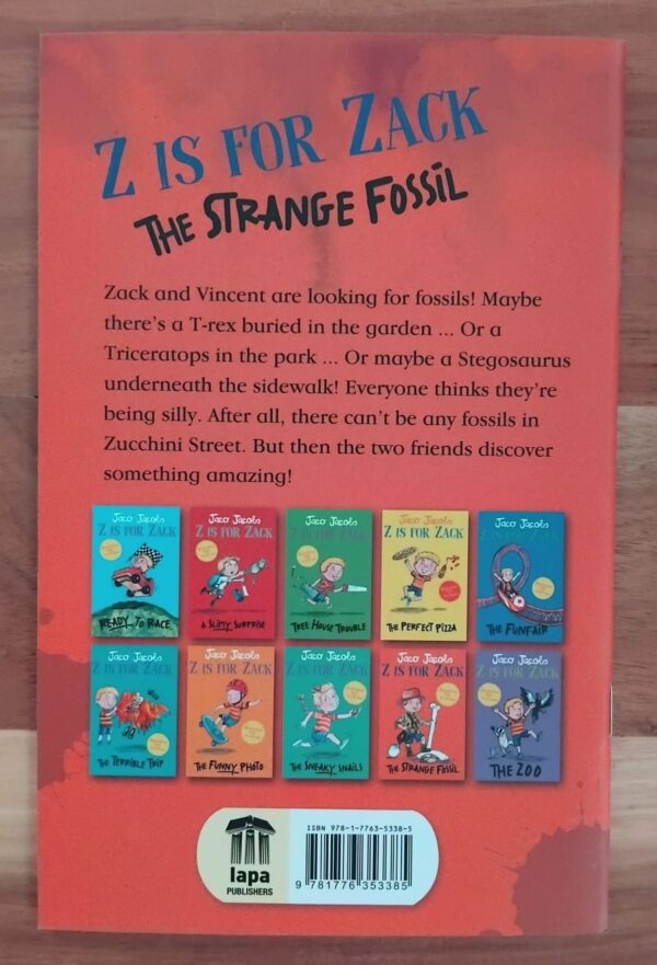 Z is for Zack, The strange fossil B Z Is For Zack: The Strange Fossil - Jaco Jacobs