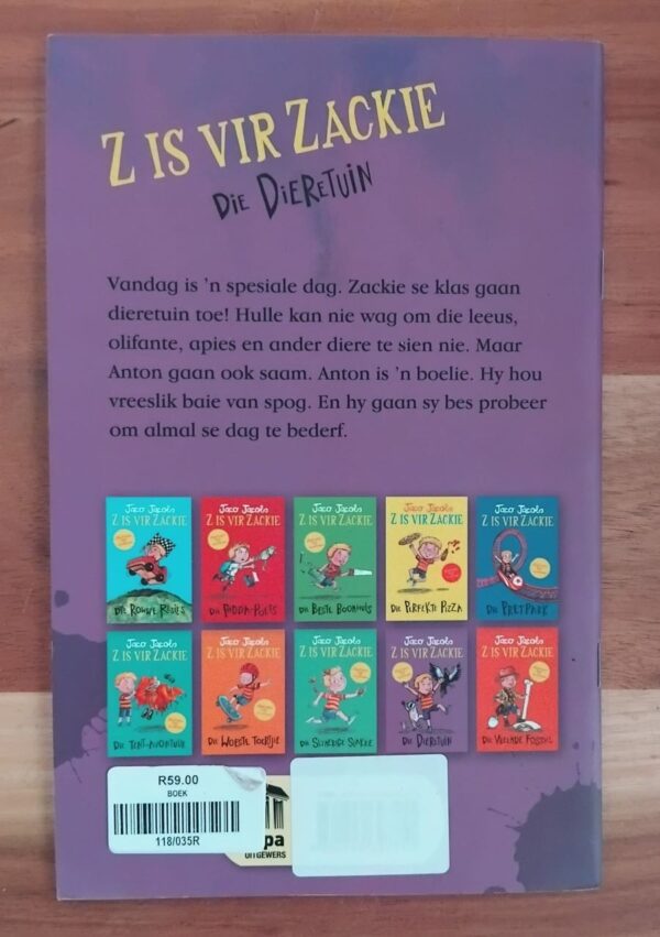 Z Is Vir Zackie: Die Dieretuin - Jaco Jacobs