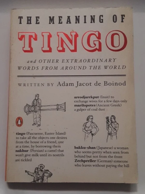 The Meaning Of Tingo And Other Extraordinary Words From Around The World secondhand book