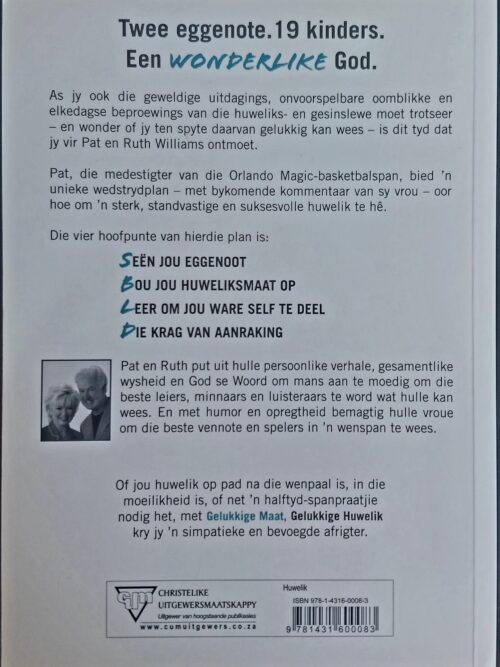 Gelukkige Maat, Gelukkige Huwelik – Pat En Ruth Williams secondhand book