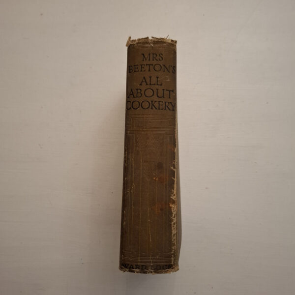 Mrs. Beeton’s All-About Cookery secondhand book