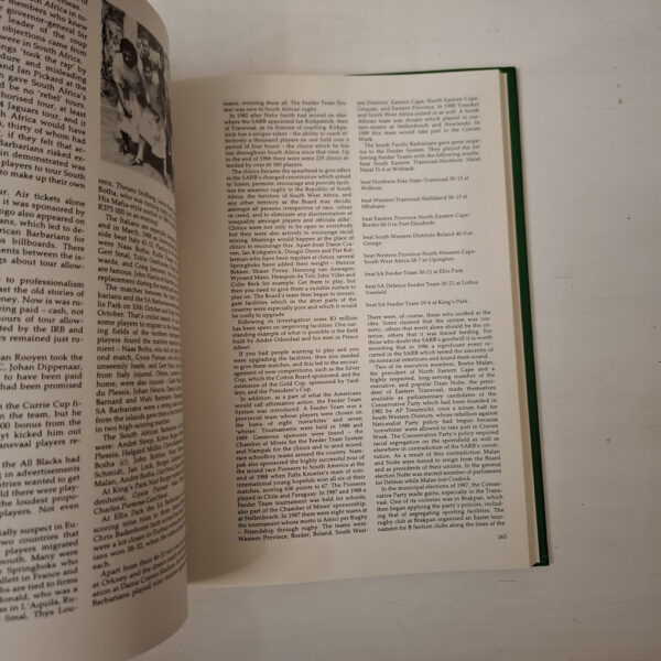 Rugby In South Africa:  A History 1861-1988 - Paul Dobson