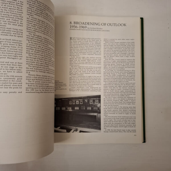 Rugby In South Africa:  A History 1861-1988 - Paul Dobson