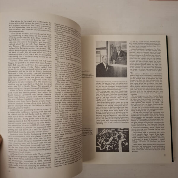 Rugby In South Africa:  A History 1861-1988 - Paul Dobson