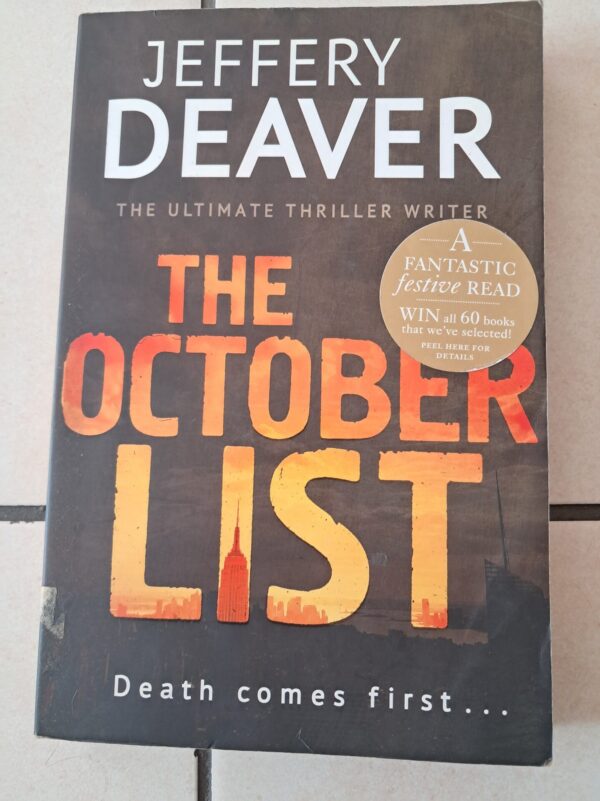 The October List – Jeffery Deaver secondhand book
