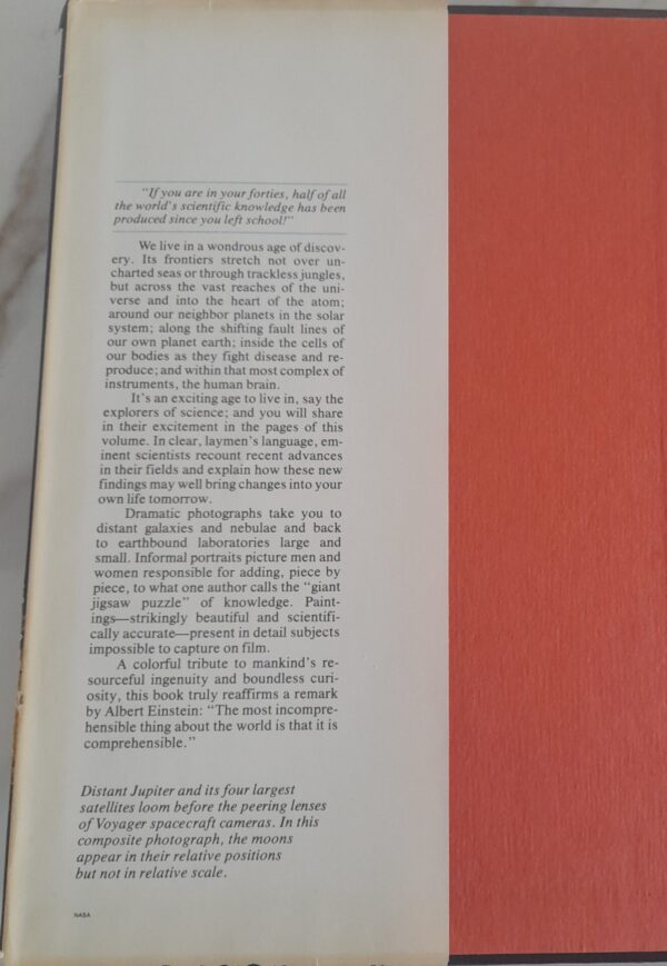 On The Brink Of Tomorrow: Frontiers Of Science – Various secondhand book