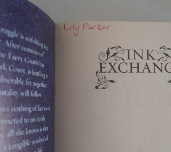 Ink Exchange – Melissa Marr secondhand book