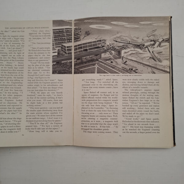 The Adventures Of Captain ‘Space’ Kingley – Ray Sonin secondhand book