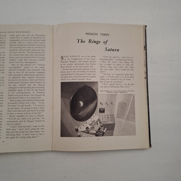 The Adventures Of Captain ‘Space’ Kingley – Ray Sonin secondhand book