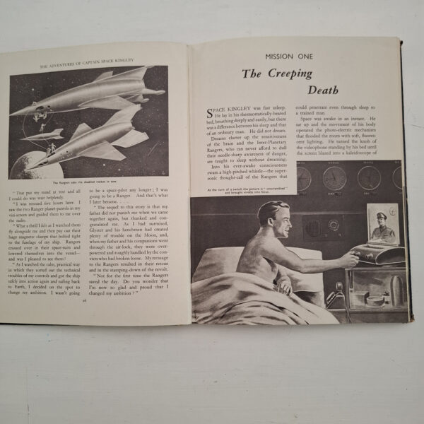 The Adventures Of Captain ‘Space’ Kingley – Ray Sonin secondhand book