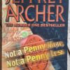Not A Penny More, Not A Penny Less – Jeffrey Archer secondhand book