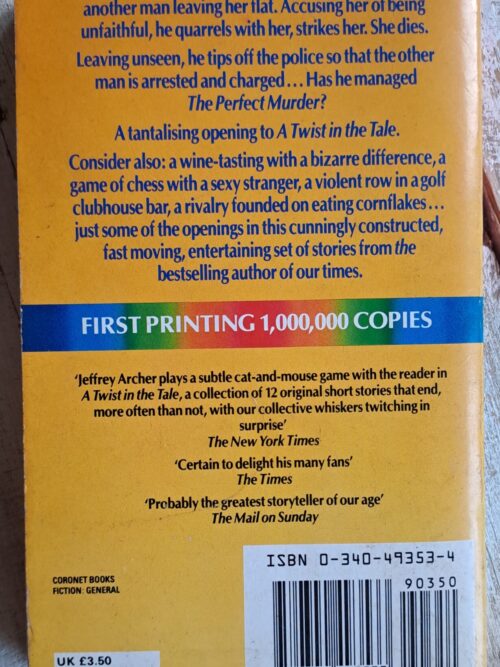 A Twist In The Tale – Jeffrey Archer secondhand book