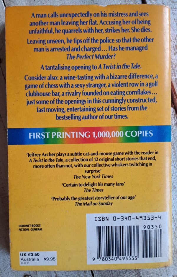 A Twist In The Tale – Jeffrey Archer secondhand book