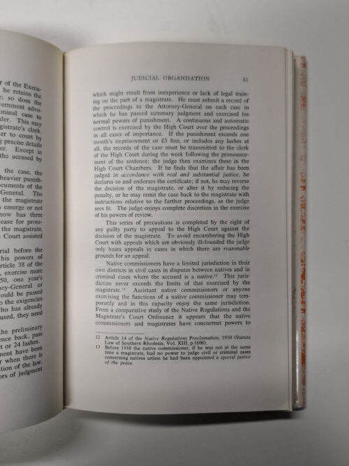 Rolin’s Rhodesia – Henri Rolin secondhand book