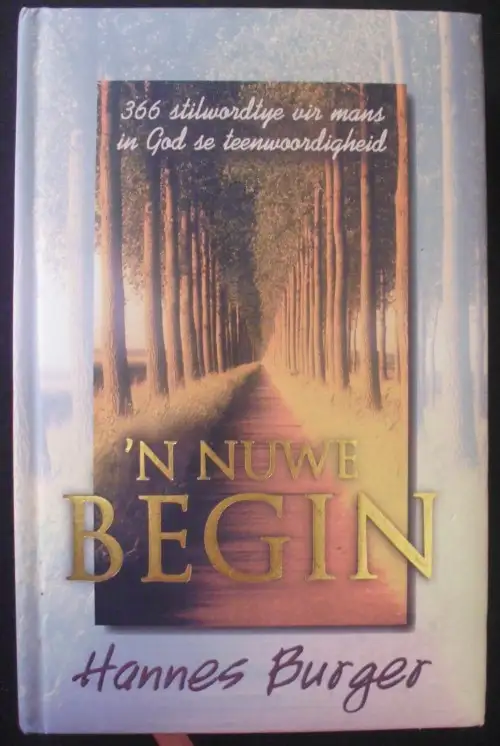 'n Nuwe Begin - Hannes Burger