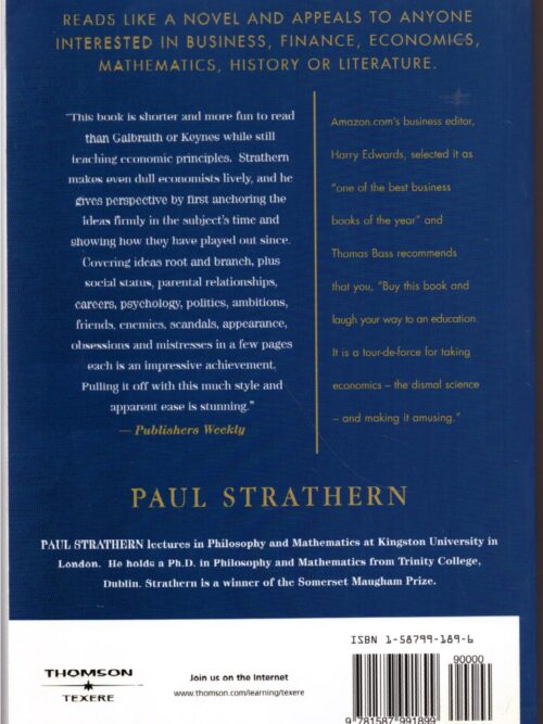 A Brief History Of Economic Genius – Paul Strathern secondhand book
