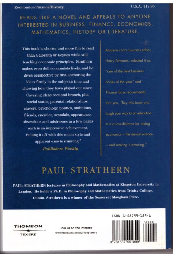 A Brief History Of Economic Genius – Paul Strathern secondhand book