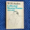 Collected Shorter Poems 1927-1957 - W.H. Auden