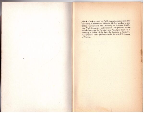 Complexification – John L. Casti secondhand book