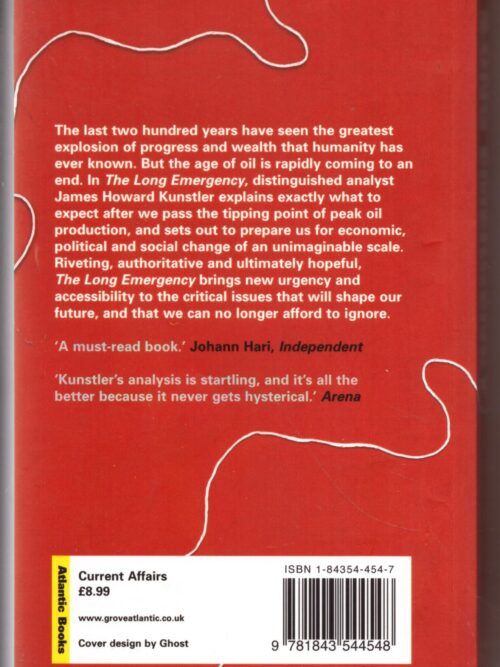 The Long Emergency – James Howard Kunstler secondhand book