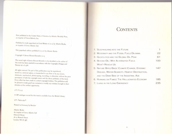 Long Emergency-5 The Long Emergency – James Howard Kunstler secondhand book