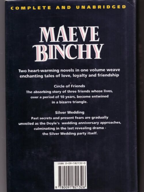 Maeve Binchy Omnibus: Circle Of Friends & Silver Wedding secondhand book