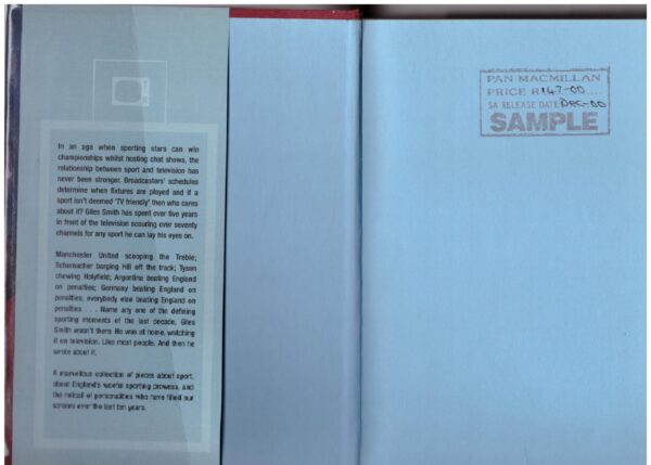 Midnight In The Garden Of Evel Knievel – Giles Smith secondhand book