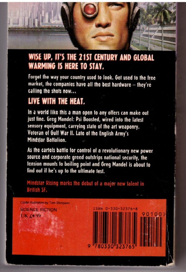 Mindstar Rising – Peter F. Hamilton secondhand book