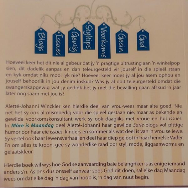 Môre Is Maandag - Aletté-Johanni Winckler