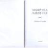 A Passion For Freedom -- Mamphela Ramphele