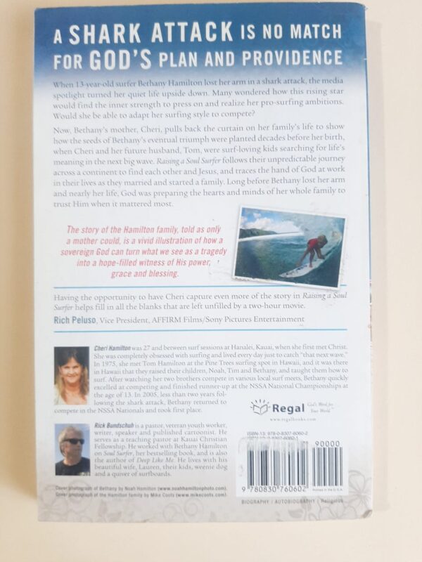 Raising A Soul Surfer – Cheri Hamilton secondhand book