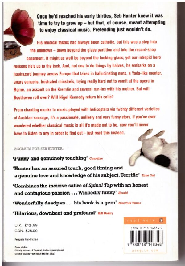 Rock Me Amadeus – Seb Hunter secondhand book