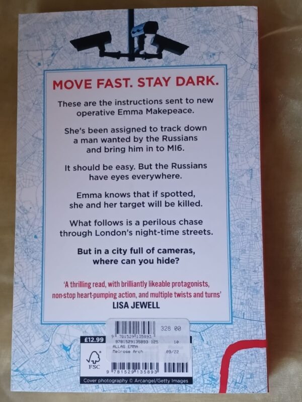 Alias Emma – Ava Glass secondhand book