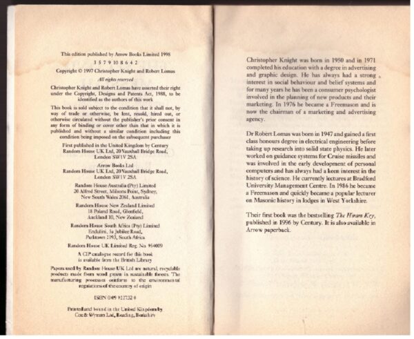 The Second Messiah - Christopher Knight, Robert Lomas