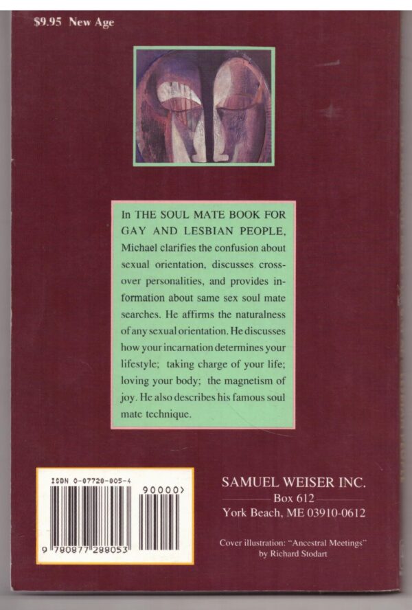 The Soul Mate Book For Gay And Lesbian People – Michael secondhand book