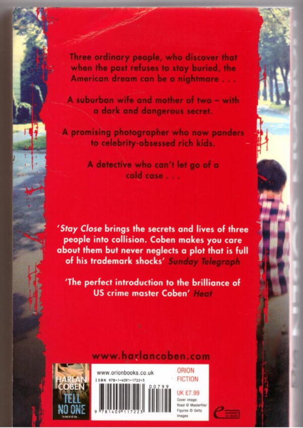 Stay Close – Coben Harlan secondhand book