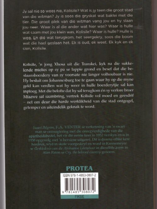Swart Pelgrim — F. A. Venter secondhand book