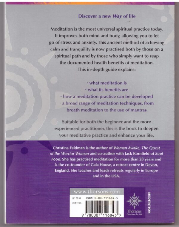 Way Of Meditation - Christina Feldman