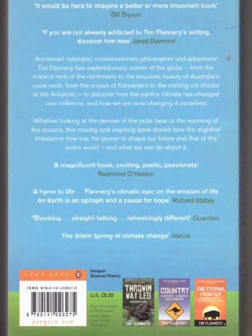 The Weather Makers: Our Changing Climate And What It Means For Life On Earth – Tim Flannery secondhand book